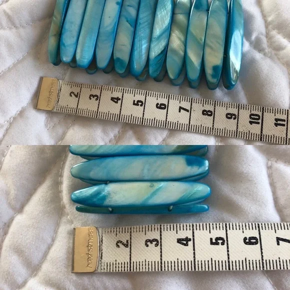 Shell cuff bracelet - Picture 4 of 5